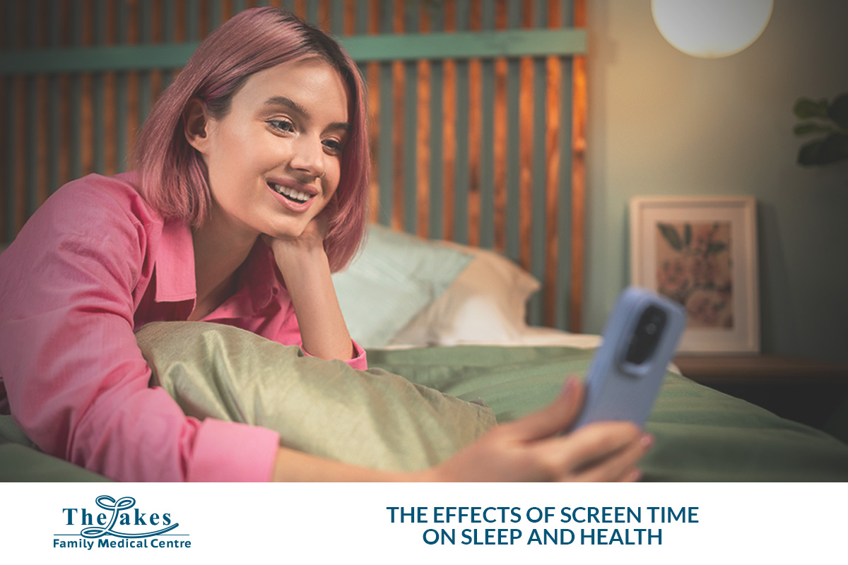 The Effects of Screen Time on Sleep and Health