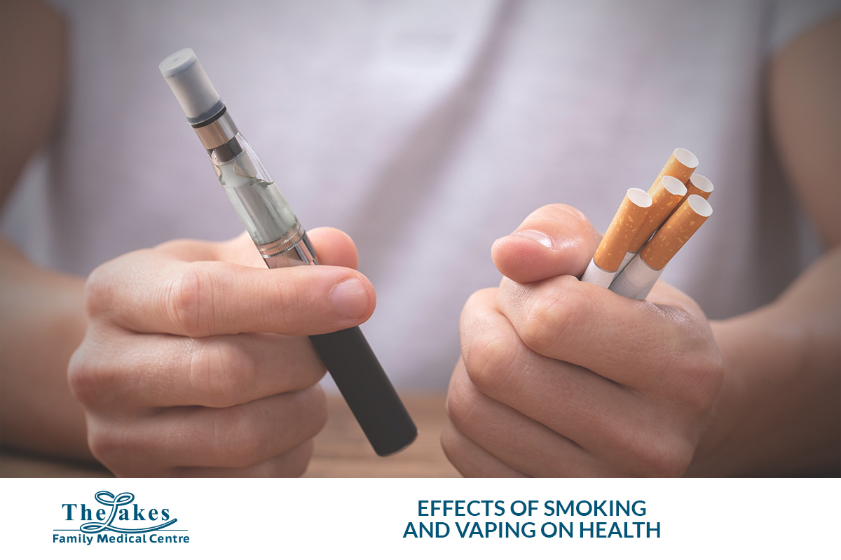 Effects of Smoking and Vaping on Health